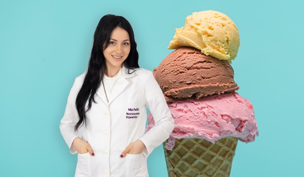 Sladoled može da ima svoje mesto u ishrani, kaže Mia Pešić Jolović