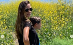 Alicja Bachleda Curuś na spacerze z synem. Henry ma już 10 lat