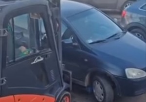 Urnebesna scena na parkingu u Umki