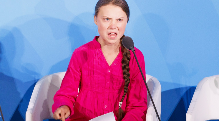 Greta Thunberg nem állítaná le az atomerőműveket / Fotó: MTI/EPA/Justin Lane