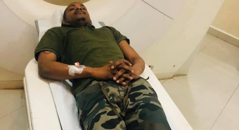 Babu Owino hospitalized