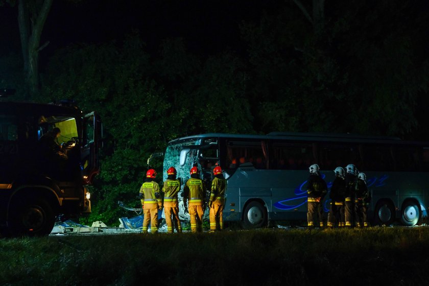 Nocna katastrofa pod Gliwicami. Nie żyje 9 osób