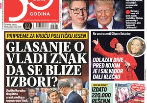 Blic naslovna strana za 23.7.