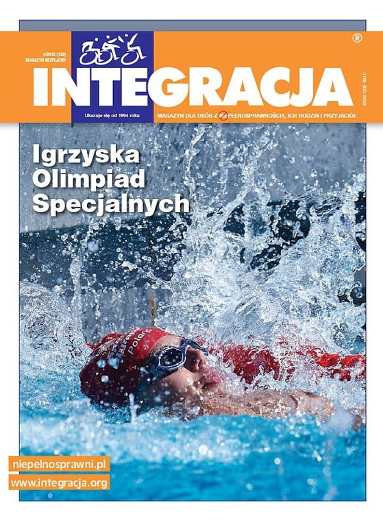 Okładka poświęcona Igrzyskom Olimpiad Specjalnych