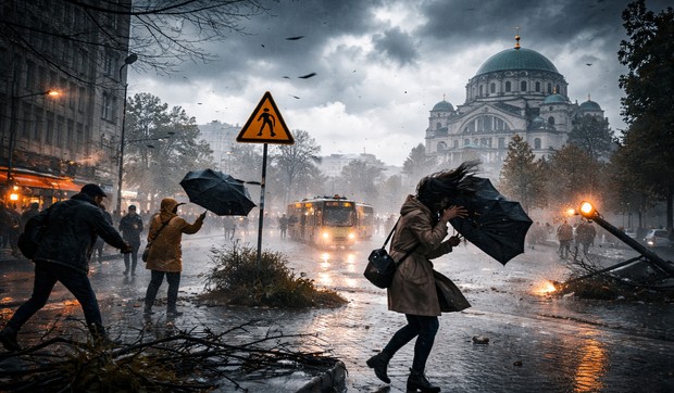 vremenska prognoza, ilustracija