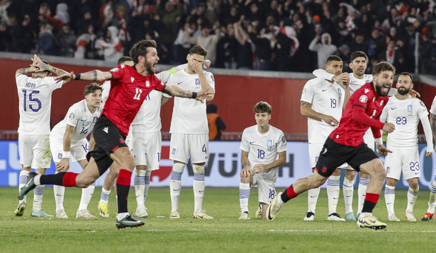 Reprezentacja Gruzji pokonała w rzutach karnych Greków i wywalczyła awans na Euro 2024
