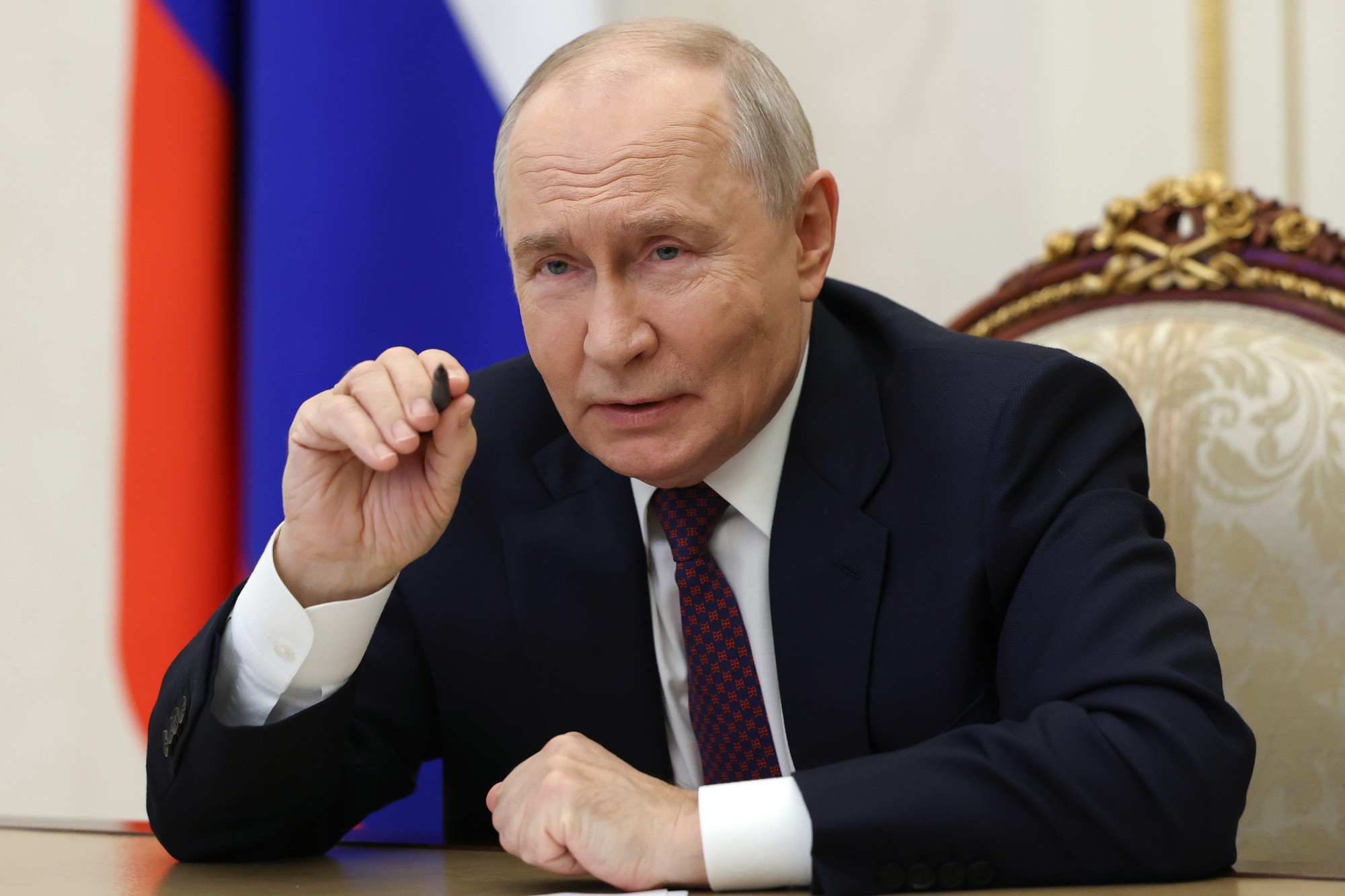 Ruský prezident Vladimir Putin. 