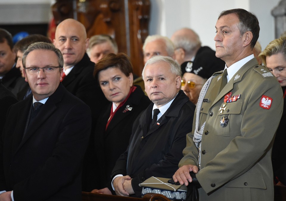 Msza za ojczyznę w w kościele św. Krzyża na Krakowskim Przedmieściu w Warszawie