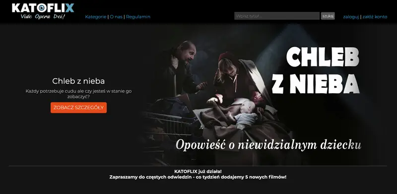 Katolicki Netflix już działa