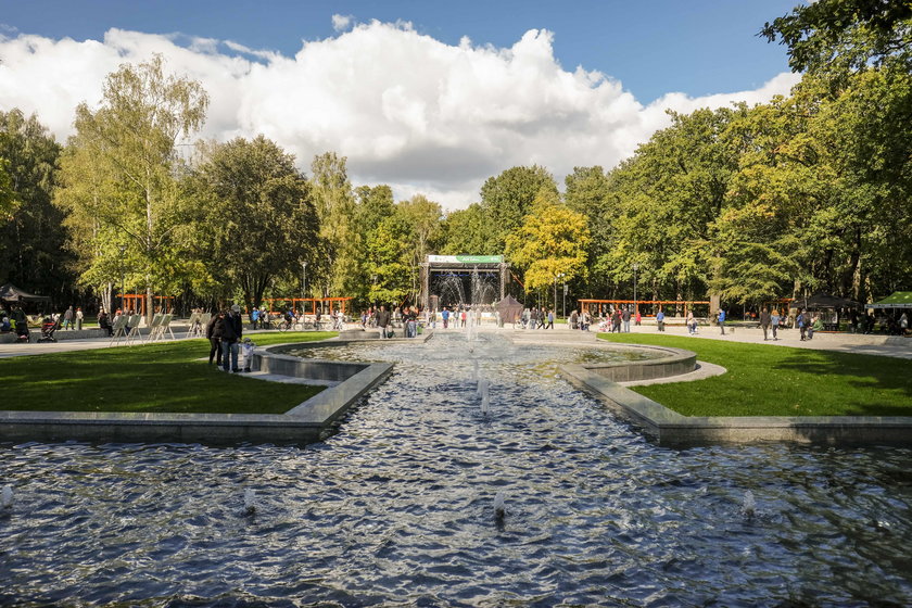 Dąbrowa Górnicza. Otwarcie Parku Zielona po przebudowie