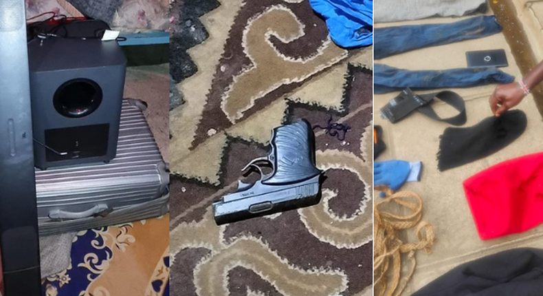 Police recover weapons and property stolen from Rongai robbery