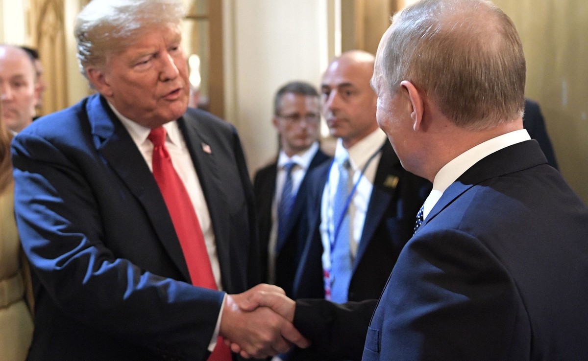 Donald Trump i Władimir Putin