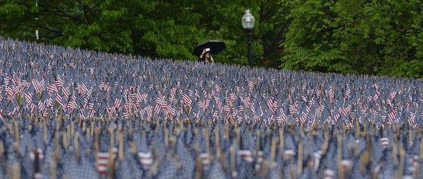 Boston flagi USA zdjęcie tygodnia 24 maja