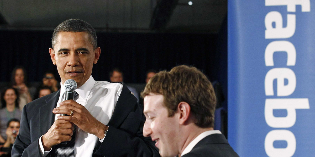 President Obama blasts 'active misinformation' on Facebook