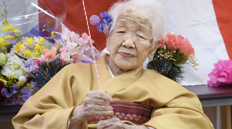 118 éves japán néni / Fotó: profimedia