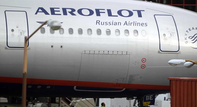 Aeroflot has been affected by western sanctions imposed after Putin's invasion of Ukraine.Desmond Boylan/Reuters