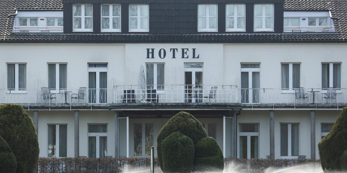 France's Euro 2024 team hotel in Bad Lippspringe