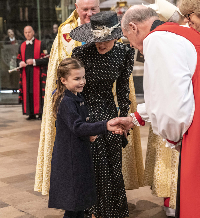 Księżniczka Charlotte i księżna Kate