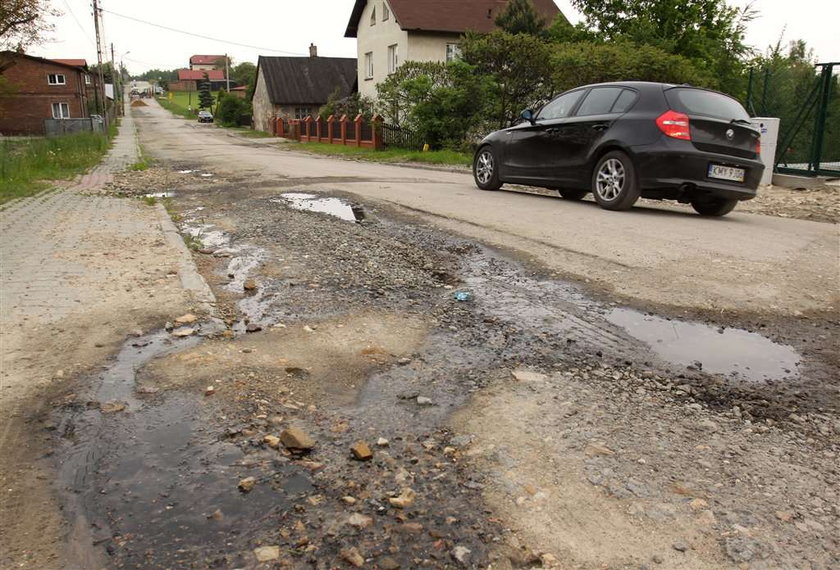 Dziury są w Mysłowicach