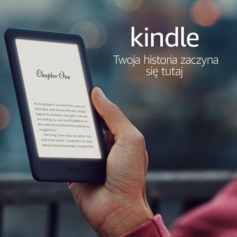 Kindle z podświetlonym ekranem