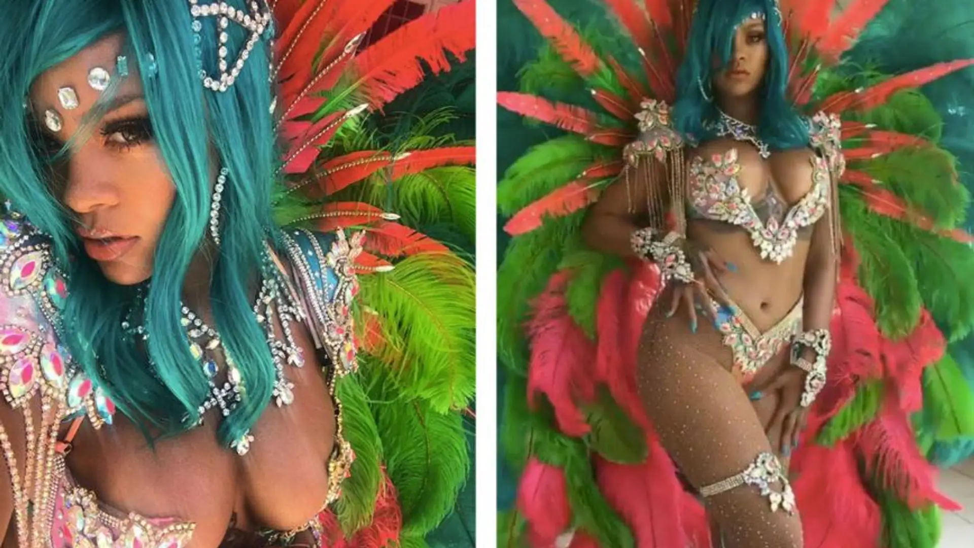 Odważna i kolorowa Rihanna na festiwalu w Barbados. Niektórzy zachwyceni, inni zaskoczeni