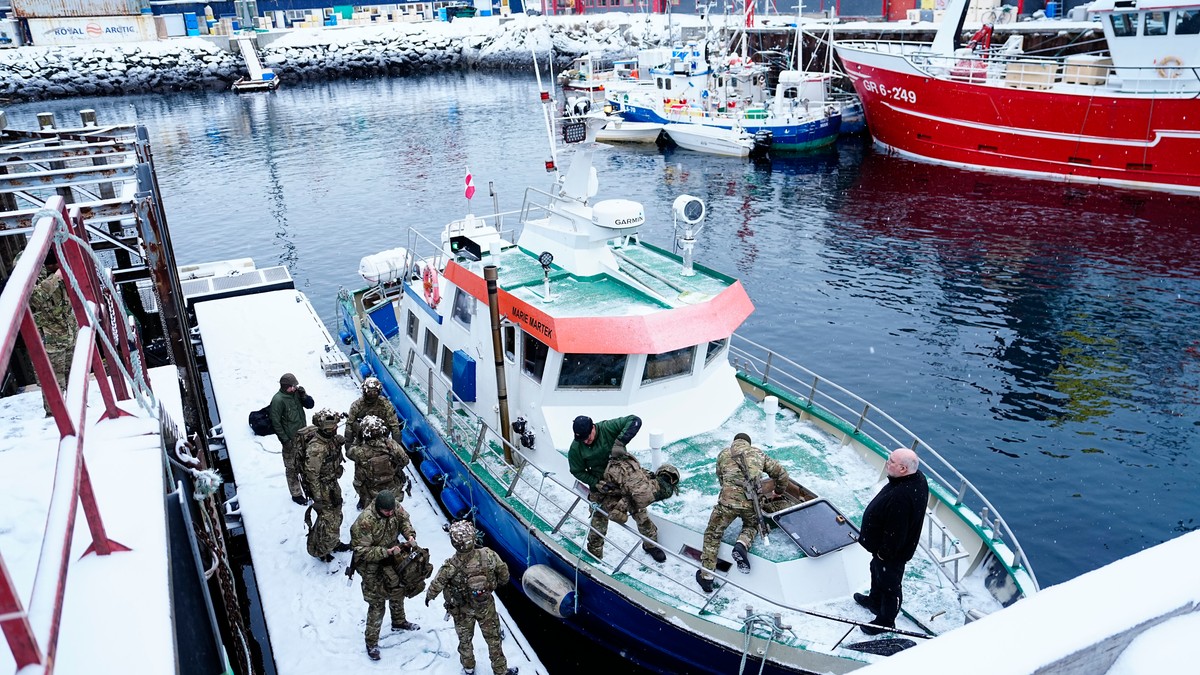 Nova grupa danskih vojnika na Grenlandu