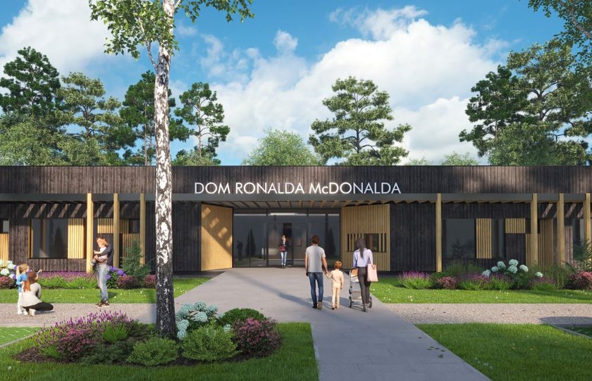 Fundacja Ronalda McDonalda: Trzeci Dom Fundacji (wizualizacja)