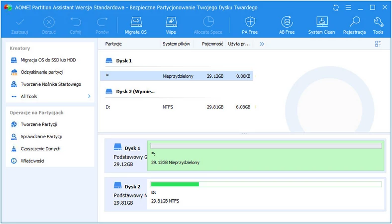 AOMEI Partition Assistant Standard Edition