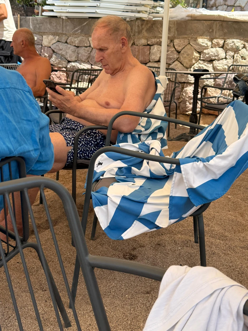 Dragan i Branka Džajić na primorju