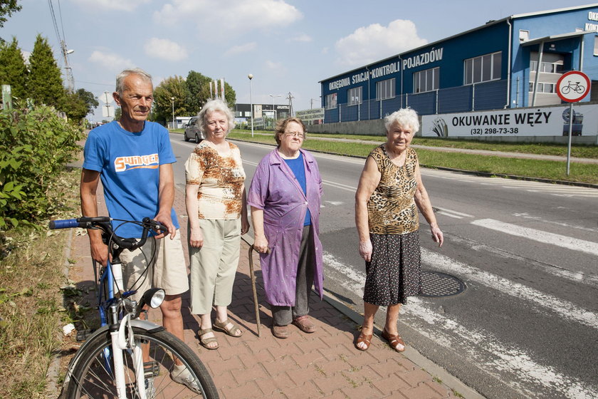 Mieszkańcy proszą o pomalowanie pasów