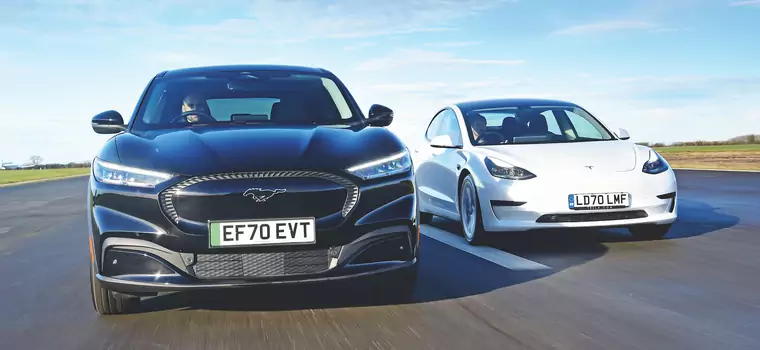 Ford Mustang Mach-E kontra Tesla Model 3 – starcie pod napięciem