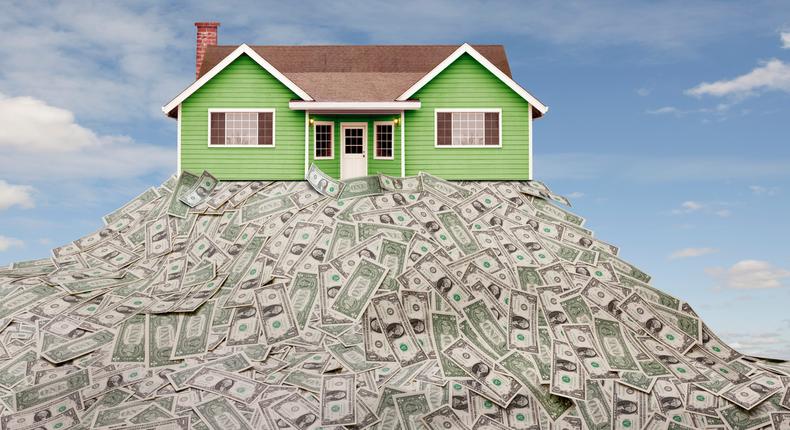Many potential homeowners struggle to make down payments. John M Lund Photography Inc/Getty Images