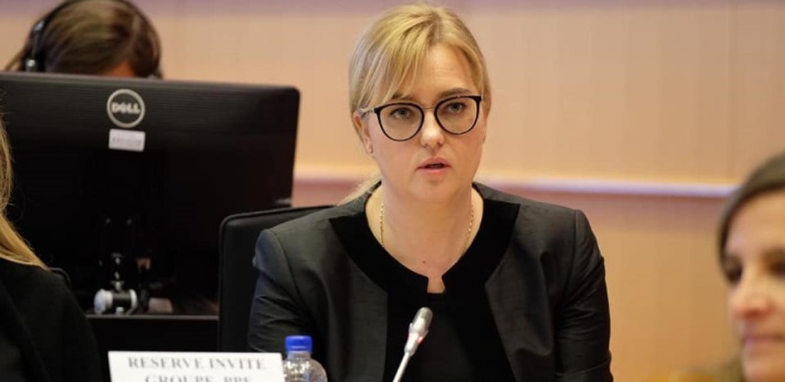 Magdalena Adamowicz w Parlamencie Europejskim