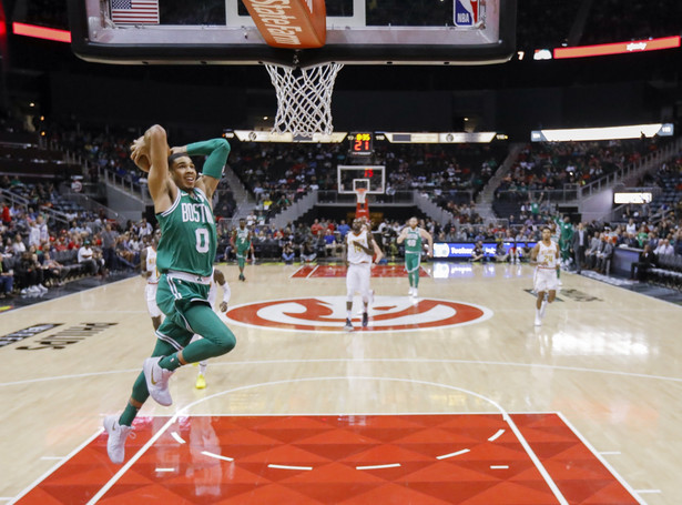 Liga NBA: Trwa świetna seria koszykarzy z Bostonu. Celtics wygrali dziewiąty mecz z rzędu