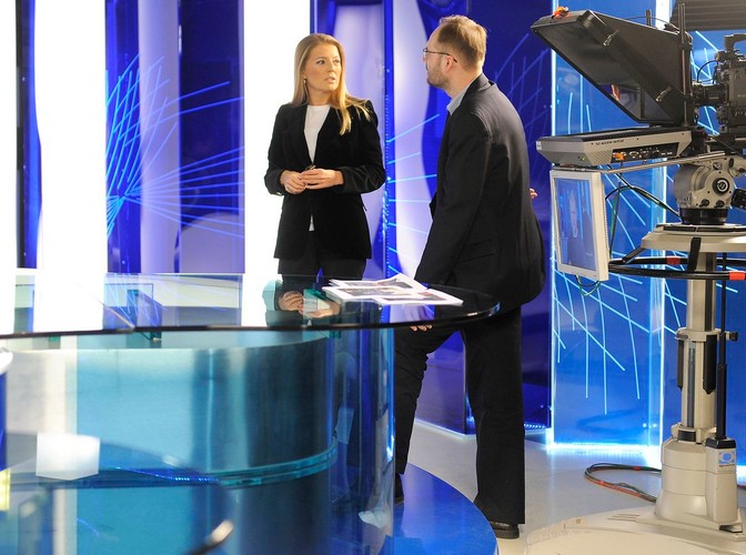 Nowe studio 'Wiadomości'