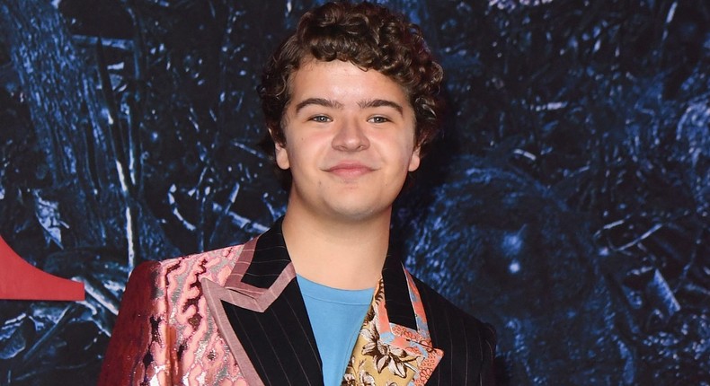 Gaten Matarazzo at the Stranger Things season 4 premiere in New York.ANGELA WEISS/Getty Images