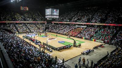 Le stadium Dakar-Arena lors d'une rencontre entre le Sénégal et l'Angola - Afrobasket