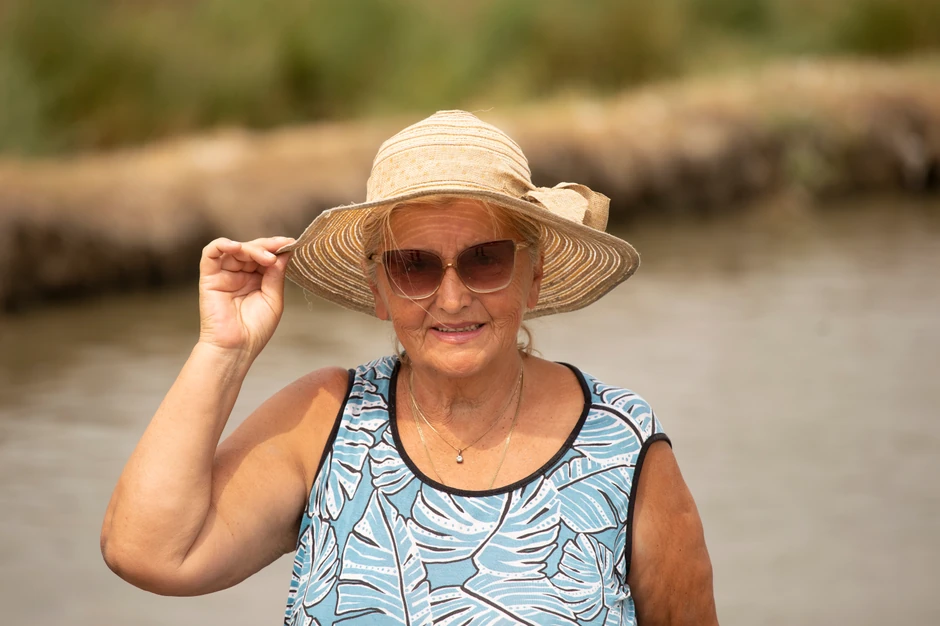 Dušanka od 2001. godine redovno posećuje "Kaljavu banju" u Ovči