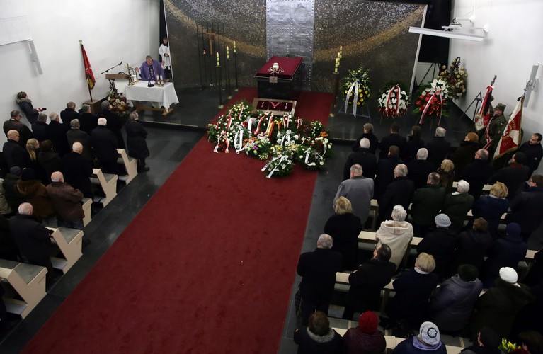 POGRZEB MARII DMOCHOWSKIEJ NA POWĄZKACH