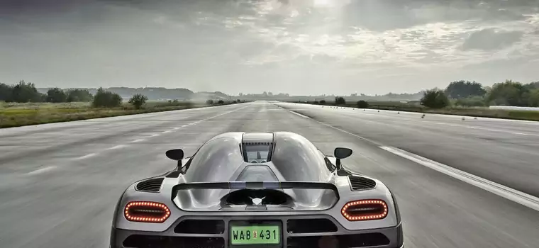 Koenigsegg Agera R z rekordem Guinnessa