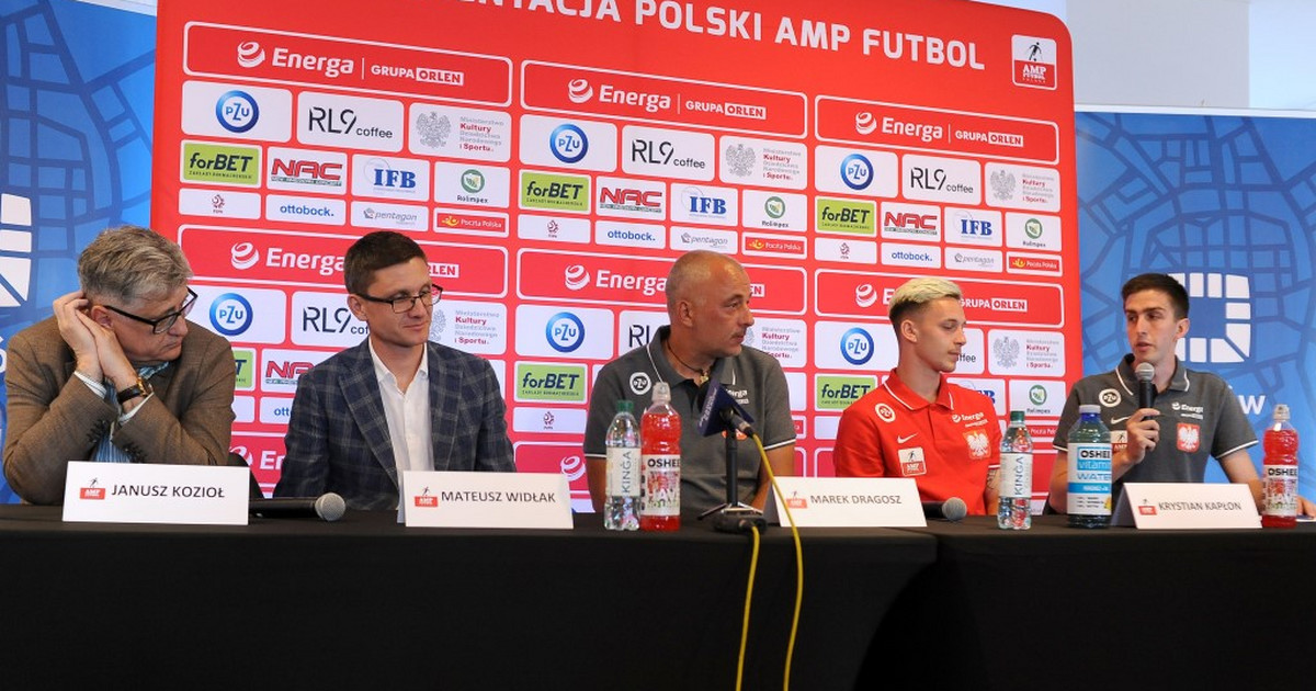 Robert Lewandowski ogłosił kadrę na mistrzostwa Europy Amp Futbol Kraków  2021 - Piłka nożna