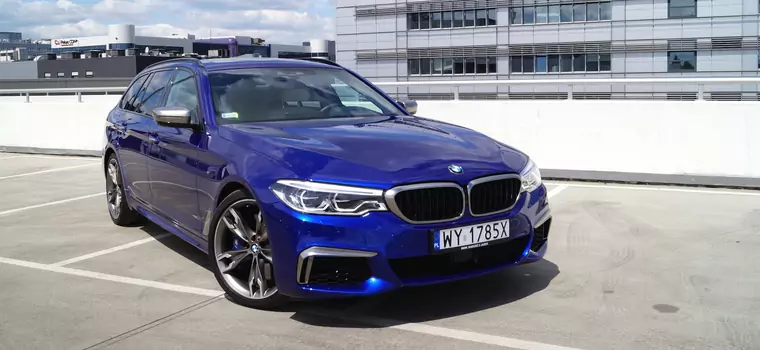 BMW M550d xDrive Touring – niebieski pocisk | TEST