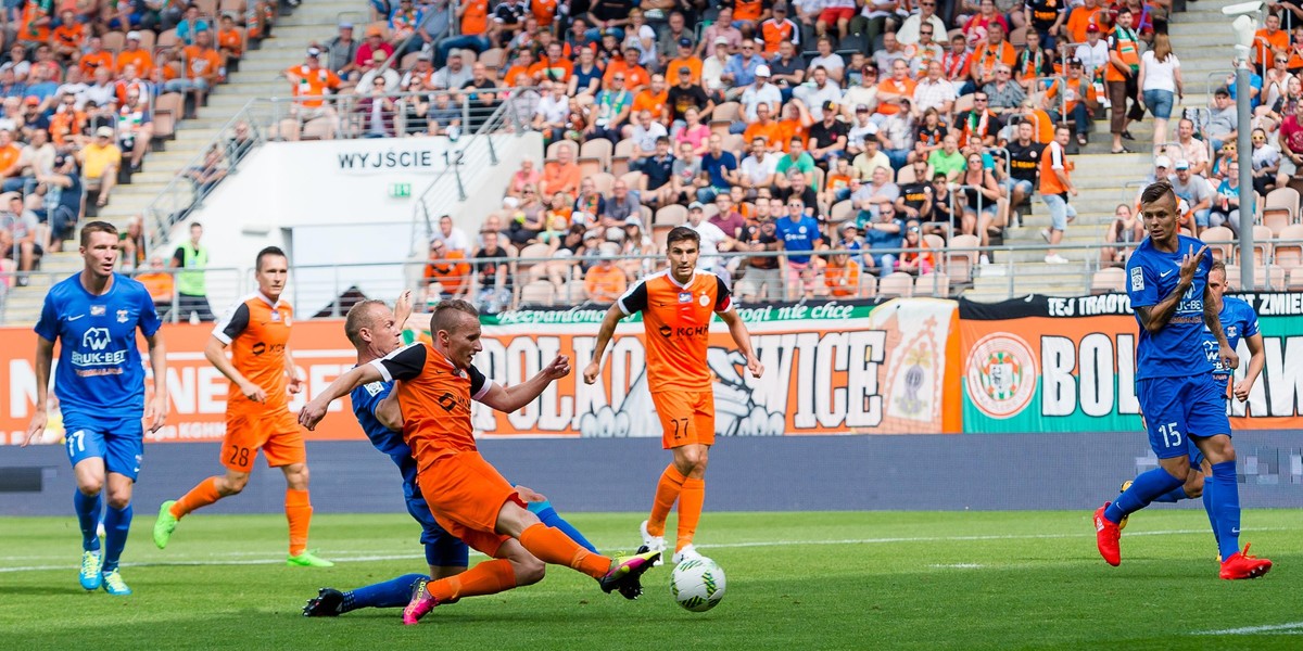 Ekstraklasa TV: Zagłębie Lubin – Bruk-Bet Termalica Nieciecza 2:0 skrót wideo gole