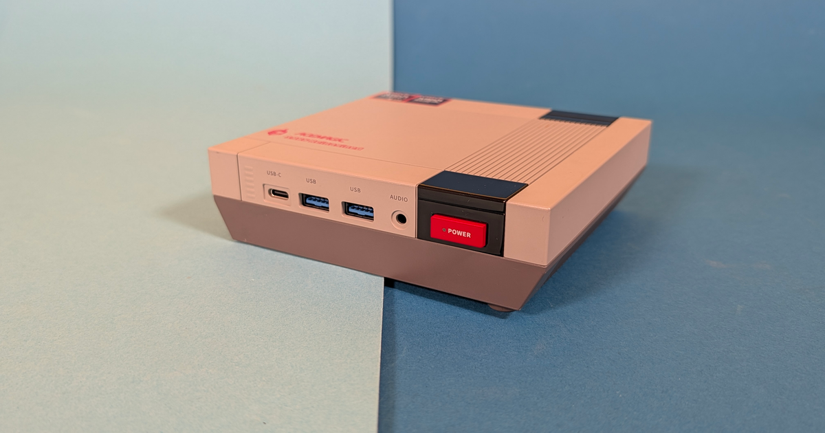 Acemagic Retro X5 im Test: Mini-PC mit Ryzen AI 9 im Design des Nintendo NES
