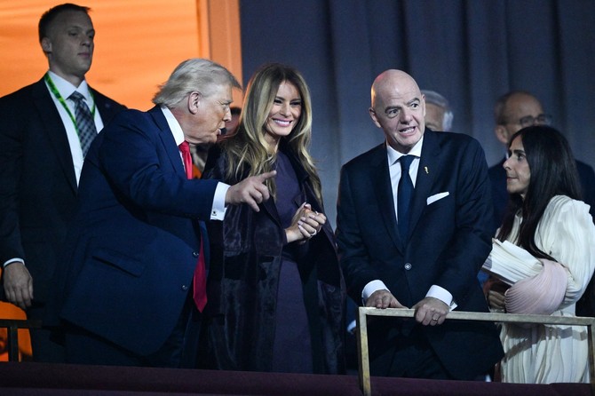 Melanija i Donald Tramp na ceremoniji u Vašingtonu 