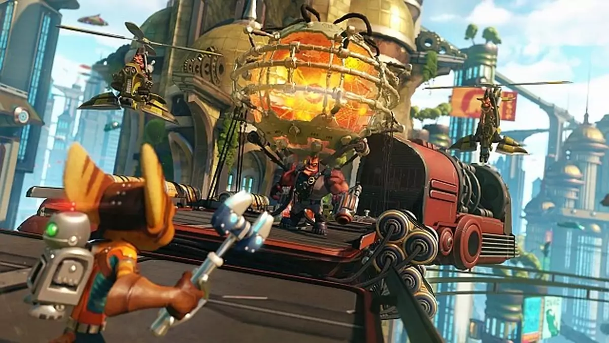 Nowy gameplay z Ratchet & Clank potwierdza, iż ta seria wróci w wielkim stylu