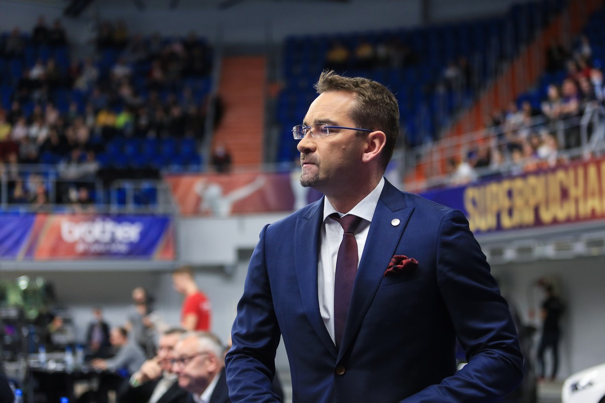 Prezes PZPS Sebastian Świderski