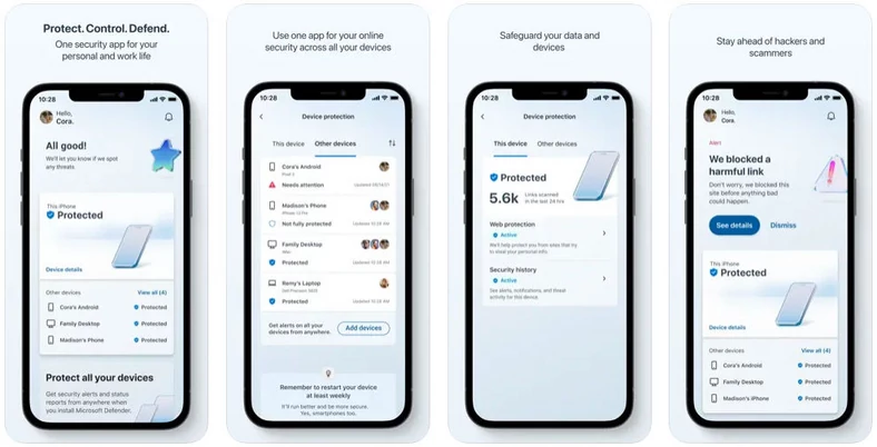 Microsoft Defender na iOS