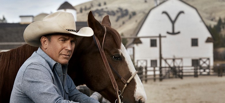 Kevin Costner w roli kowboja w serialu "Yellowstone" na kanale Paramount Channel