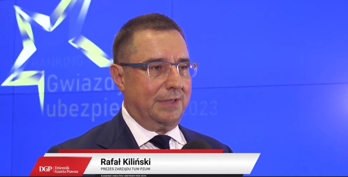 Prezes TUW PZUW Rafał Kiliński